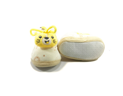 

Kidofash BOOTIES-YELLOW-TIGER Booties(Toe to Heel Length - 12 cm Yellow)