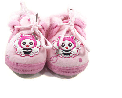 

Kidofash BOOTIES-BUTTERFLY Booties(Toe to Heel Length - 12 cm Pink)