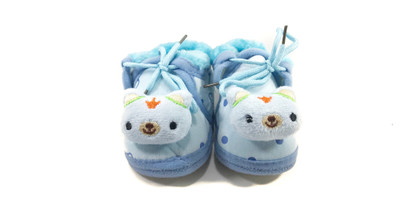 

Kidofash BOOTIES-BEAR Booties(Toe to Heel Length - 12 cm Blue)