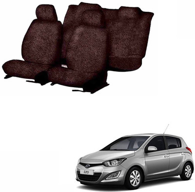 JMJW & SONS Cotton Car Seat Cover For Hyundai i20(5 Seater)