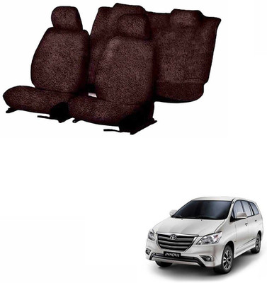 JMJW & SONS Cotton Car Seat Cover For Toyota Innova(7 Seater)