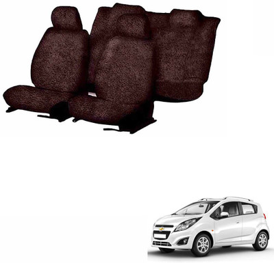 JMJW & SONS Cotton Car Seat Cover For Chevrolet Beat(5 Seater)