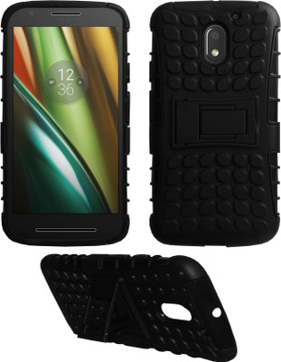 ACM Back Cover for Motorola Moto E3 Power(Black, Shock Proof)