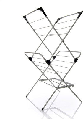 

TidyHomz THLAD 40021 Carbon Steel Floor Cloth Dryer Stand(Grey)
