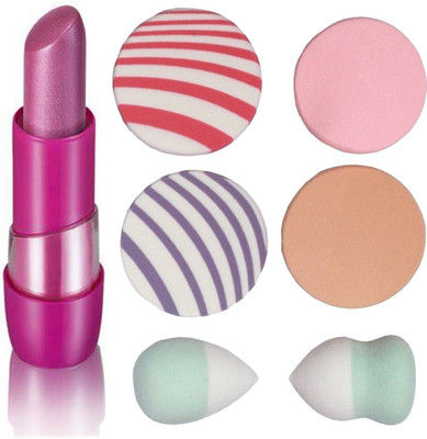 

Oriflame Sweden Very Me Lip Addict (Violet Vibe - 30371) With Puff Sponge(Set of 7)