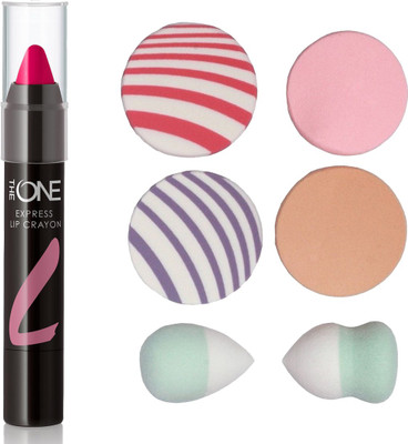 

Oriflame Sweden Express Lip Crayon 2.8g (Fuchsia Fantasy - 33189) With Puff Sponge(Set of 7)