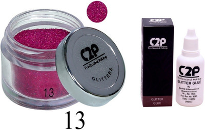 

C2P Professional Make-Up Eye Glitters and Glitter Glue Combo(Set of 2)