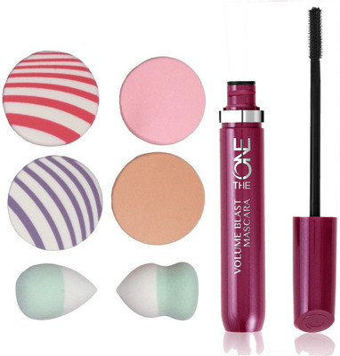 

Oriflame Sweden The ONE Volume Blast Mascara 8ml ( Black - 30460 ) With Puff Sponge(Set of 7)