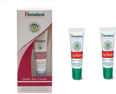 

Himalaya under eye cream, lip balm(Set of 3)