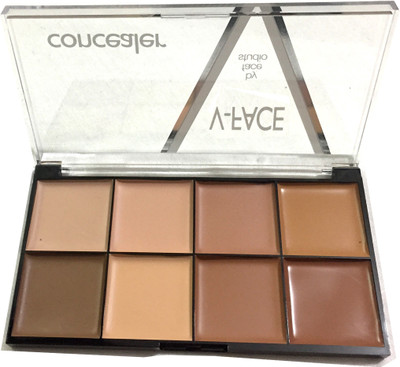 

LUV-LI PROFESSIONAL CONTOUR COLOR CORRECTER 8 SHADES BASE Concealer(MULTICOLOR)
