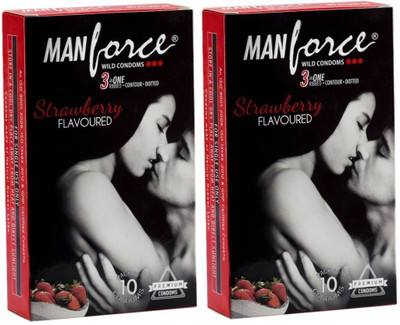 6 Off On Manforce Dotted Strawberry Flavor Condoms Pack Of 2 Sheet 20 Condom Set Of 2 20s On Flipkart Paisawapas Com Rated 5.00 out of 5 based on 1 customer rating. manforce dotted strawberry flavor condoms pack of 2 sheet 20 condom set of 2 20s