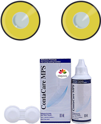 

Magjons Party Lens Yearly(00, Colored Contact Lenses, Pack of 2)