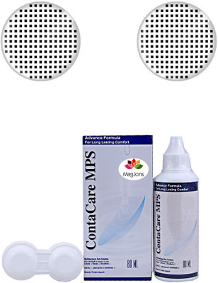 

Magjons White Mesh Yearly(00, Colored Contact Lenses, Pack of 2)