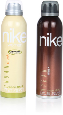 

Nike Urban Musk Duo Set Deodorant Spray - For Men & Women(200 ml, Pack of 2)
