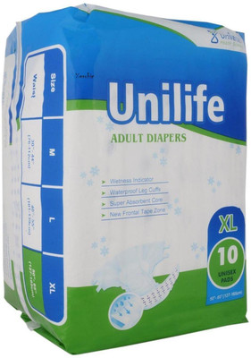 

Xerobic Unilife Adult Diapers - L(10 Pieces)