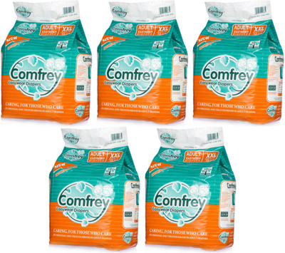 Comfrey PANT STYLE EASY WEAR ADULT DIAPER PANT, SIZE XXL, ( 10 Pcs. PACK ), SET OF 5 PACKS, FOR WAIST SIZE 41 Comfrey PANT STYLE EASY WEAR ADULT DIAPER PANT, SIZE XXL, ( 10 Pcs. PACK ), SET OF 5 PACKS, FOR WAIST SIZE 41