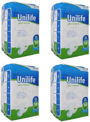 Xerobic Unilife Adult Diapers - XL(40 Pieces)