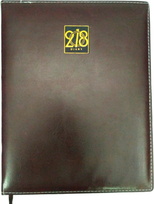 

Business Organiser Regular Diary(Management-2018-Big-501GC, Brown)