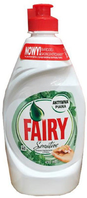 

Fairy Sensitive Tea Tree And Mint Dishwashing Detergent(450 ml)