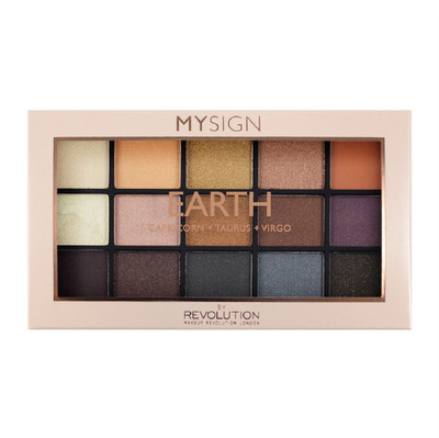 

Makeup Revolution My Sign Eyeshadow Palette Earth 17.8 g(Multicolor)