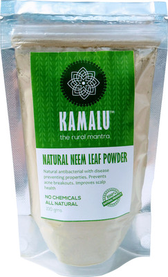 

kamalu Natural Neem Leaf Powder for Skin and Hair (100 grams x 2)200 grams(200 g)
