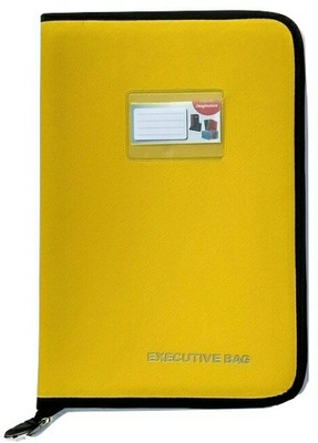 

ART ME Leatherette Executive bag(Set Of 1, Yellow)