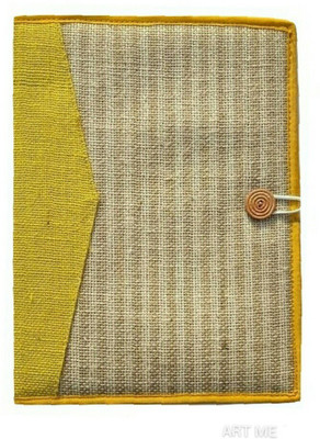 

ART ME Jute Conference Jute Folder(Set Of 1, Yellow)