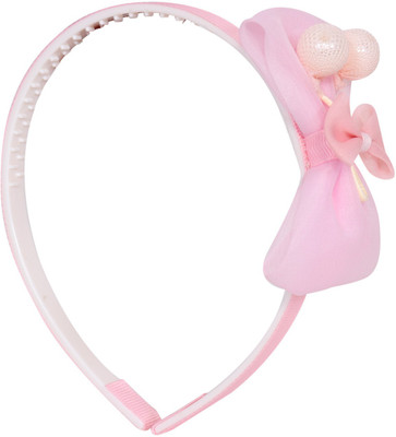 

SN Toy Zone Cute Net Hairband with Pearl Design(Multi Colour) Hair Band(Pink)