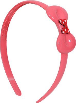 

SN Toy Zone Cute Pink Bow Design Hair Band (Multi Colour) Hair Band(Pink)