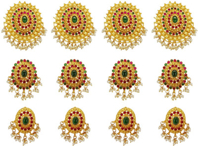 

saiyoni Hair Choti Hair Accessory Set(Gold)