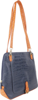 

Holii Hand-held Bag(Blue, Tan)