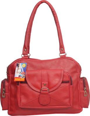 

mango star Shoulder Bag(Red)