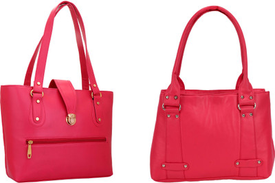 Lady bar Shoulder Bag(Pink)
