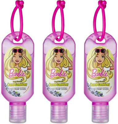 

Barbie Hand Sanitizer - Rasberry Vanilla(150 ml, Bottle, Pack of 3)