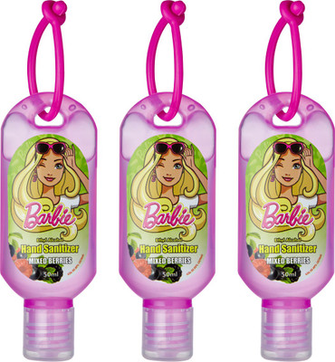 

Barbie Hand Sanitizer - Mixed Berries(150 ml, Bottle, Pack of 3)