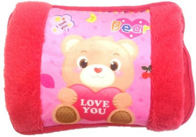 

Tuelip Bear Print Super Pain Relief Velvet Pocket - 1005 Electric 1 ml Hot Water Bag(Pink)