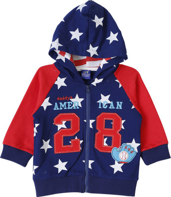 

Lilliput Full Sleeve Printed Baby Boys & Baby Girls Jacket, Blue