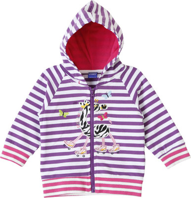 

Lilliput Full Sleeve Striped Baby Boys & Baby Girls Jacket, Purple