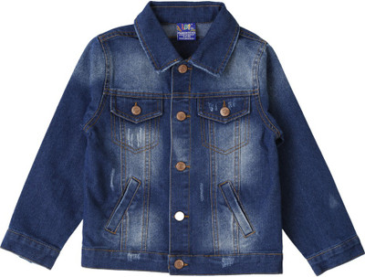 

Lilliput Full Sleeve Solid Baby Girl's Jacket, Blue