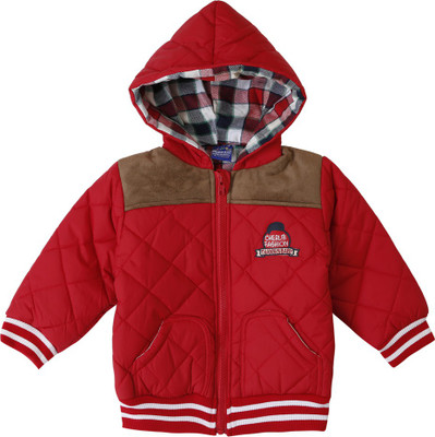 

Lilliput Full Sleeve Printed Baby Boys & Baby Girls Jacket, Red