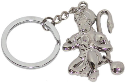 

Aura Pavan Putra Sankat Mochan Full Metal Double Sided Hanuman Key Chain