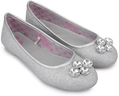 

Barbie Girls Slip on Ballerinas(Silver