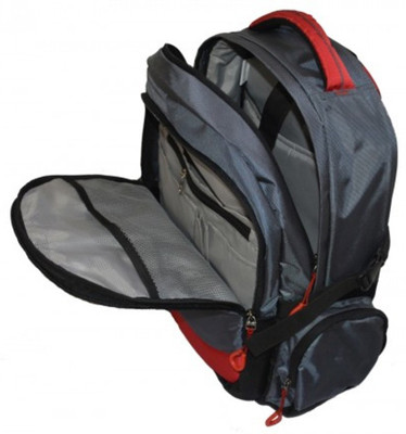 

Wood Pecker 15 inch Laptop Backpack(Red)