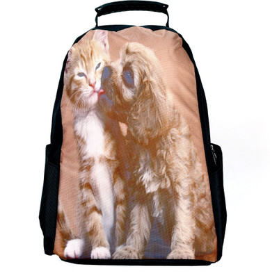 

us1984 15.6 inch Laptop Backpack(Multicolor), Black
