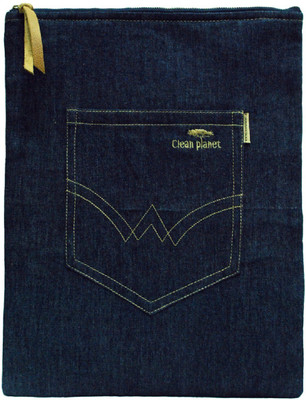 

Clean Planet 15.6 inch Sleeve/Slip Case(Blue), Denim blue
