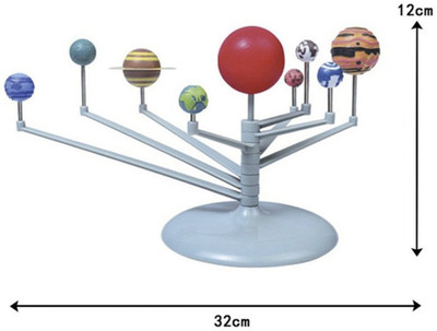 

Must Visit In The Dark Solar System Planetarium Model Kids Science Kit(Silver)