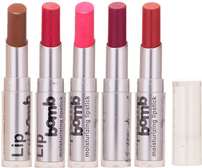 

Color Fever Creamy Matte Lipstick(Coffee-Pink-Pink-Purple-Brick Orange)