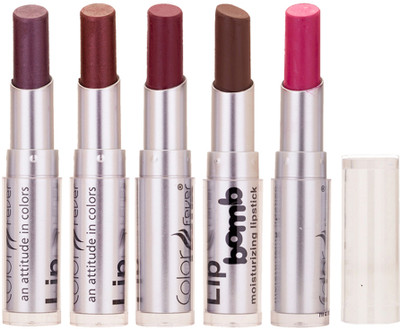 

Color Fever Creamy Matte Lipstick(wine Shine-Brown-wine Shine-Coffee-Purple, 16 g)