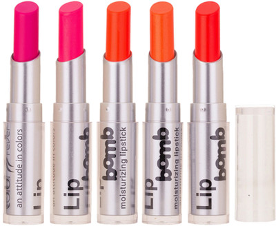 

Color Fever Creamy Matte Lipstick(Neon-Neon Pink-Neon-Neon Orange-Neon, 16 g)