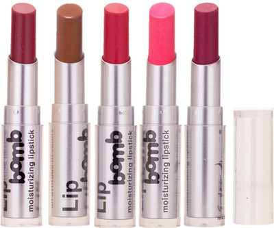 

Color Fever Creamy Matte Lipstick(Purple-Coffee-Pink-Pink-Purple, 16 g)